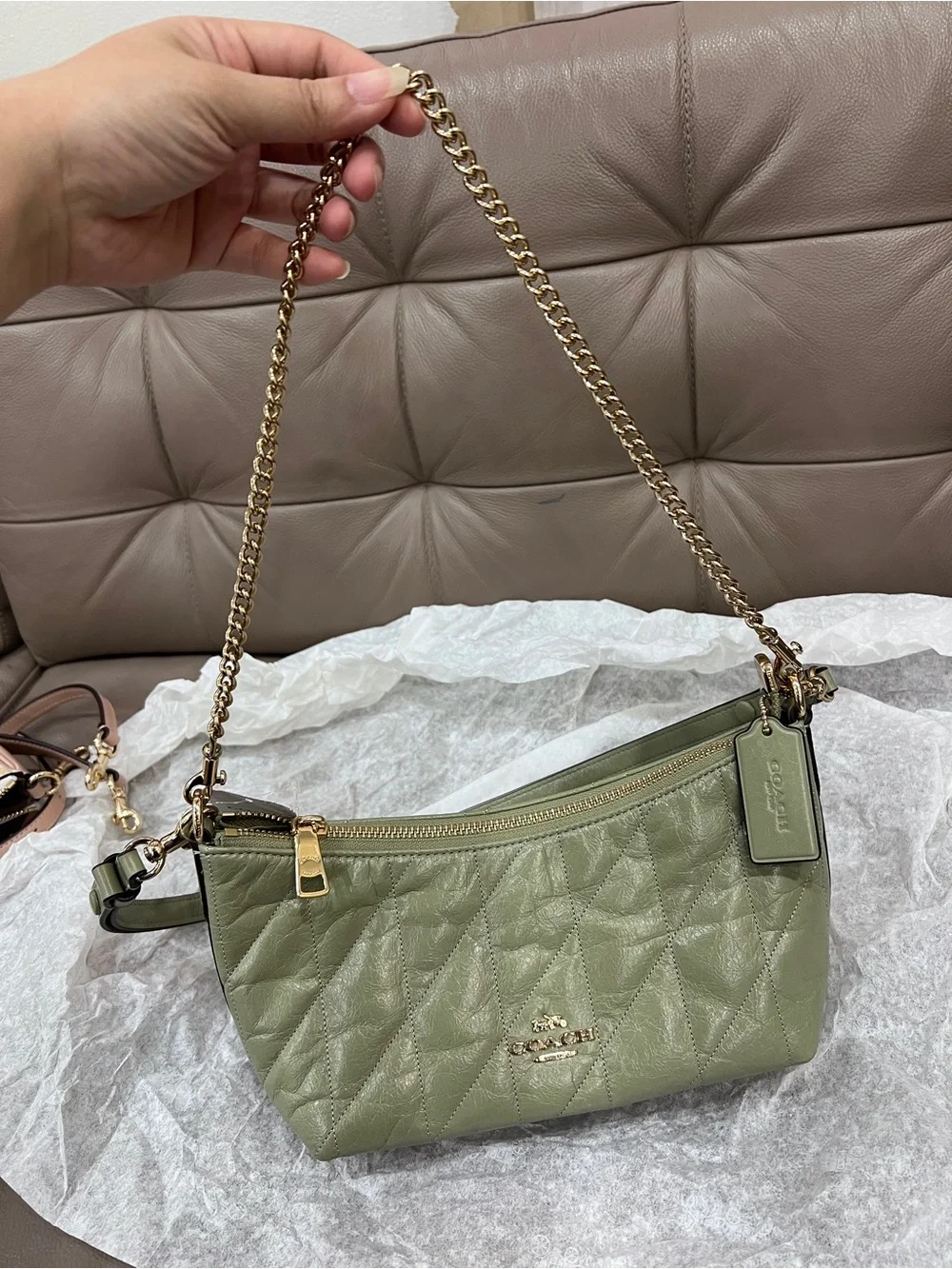 NWT Coach Caitlin Shoulder Bag - Picture 11 of 15
